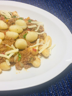 Una foto de Salsa boloñesa para acompañar Ñoquis!