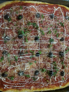 صورة لوصفة بيتزا 🍕