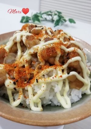 A picture of Easy Teriyaki Chicken Rice Bowl (Skillet Method).