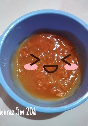 Foto resep Mpasi pure pepaya