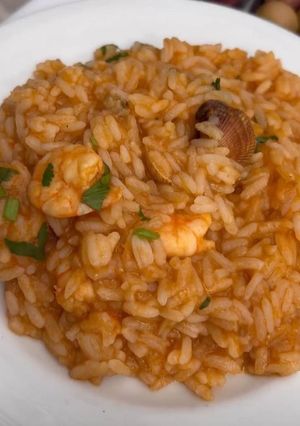 Foto de Arroz de Camarão e Amêijoa