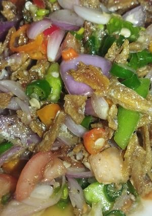 Foto resep Teri Sambal Mentah
