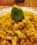Risotto Milanese con Azafrán o curry