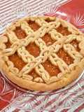 Crostata con marmellata di albicocche