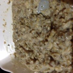A picture of Meatless Mushroom Burger Steak.