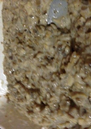 A picture of Meatless Mushroom Burger Steak.