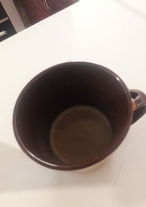 عکسی از دستور قهوه فوری