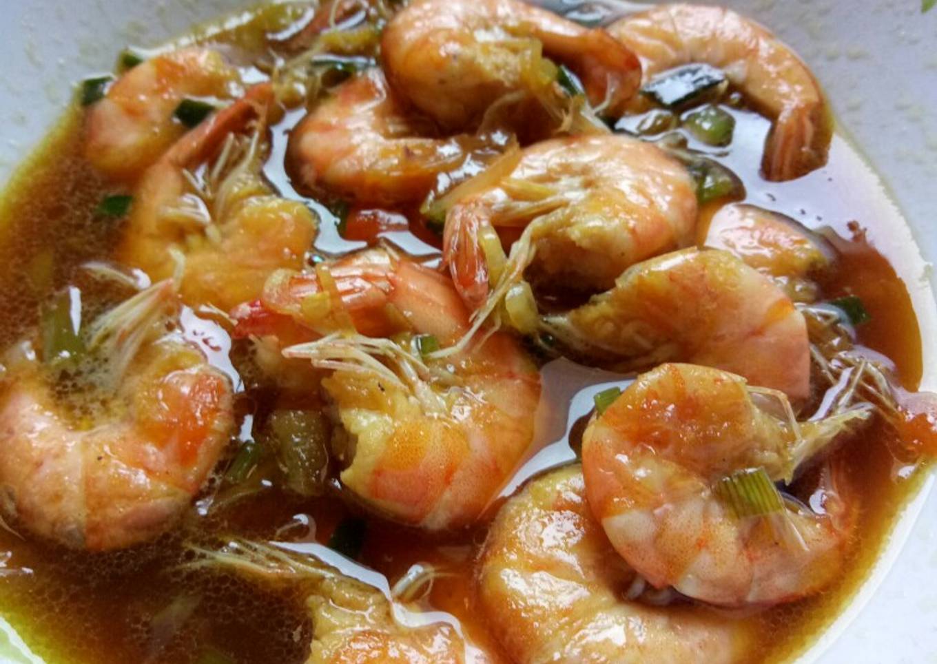 Udang mentega sederhana tapi enak tenan...😍