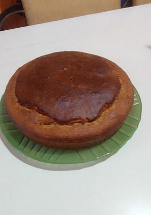 Una foto de Bizcochuelo de Naranja sin azúcar