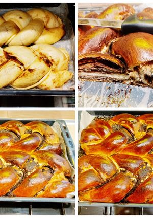 Ostoros csokis kalács (isteni finom puha a tésztája) recept fotója