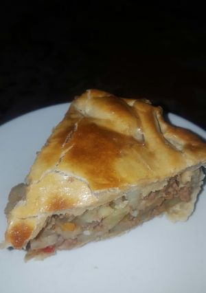 A picture of Meat pot pie.