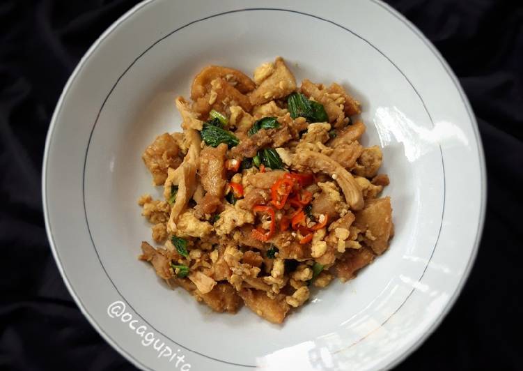 Resep Capjae goreng Jadi, Bikin Ngiler