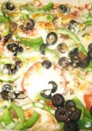 صورة لوصفة بيتزا المعكرونة