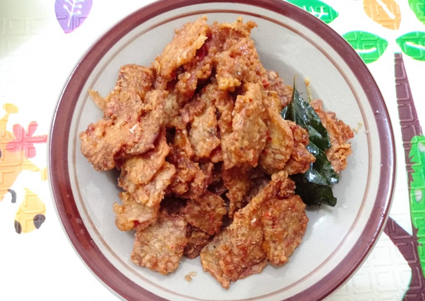 Tempe kriuk bumbu manis gurih ala chef Devina Hermawan