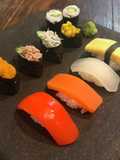 1st Birthday Vegetable Sushi Plate