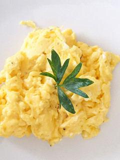 A picture of Scrambled eggs.