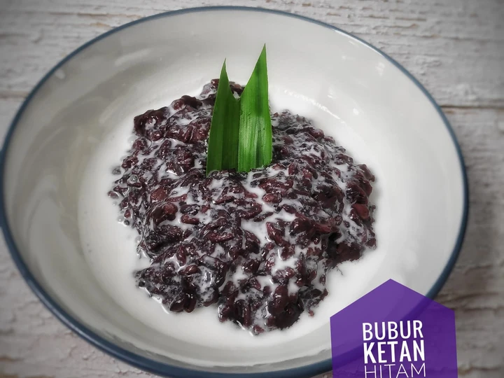 Cara Gampang Membikin Resep Bubur Ketan Hitam yang Uenak Anti Ribet, Mantap Sekali