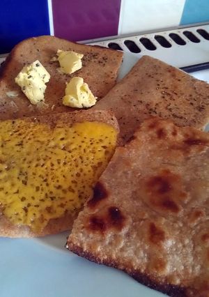 A picture of Vickys Flatbread, Gluten, Dairy, Egg & Soy-Free.