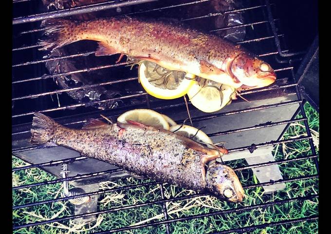 How to Make Super Quick Homemade Smoked Rainbow trout