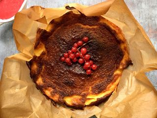Burnt Basque cheesecake