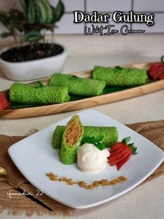 Foto resep 453. Dadar Gulung With Ice Cream