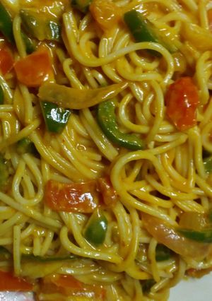 A picture of Vegetables Noodles.