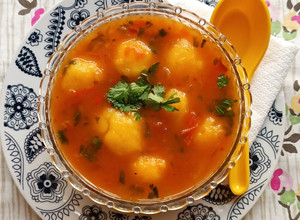 A picture of Traditional Rildok Soup (Nepali Soup).