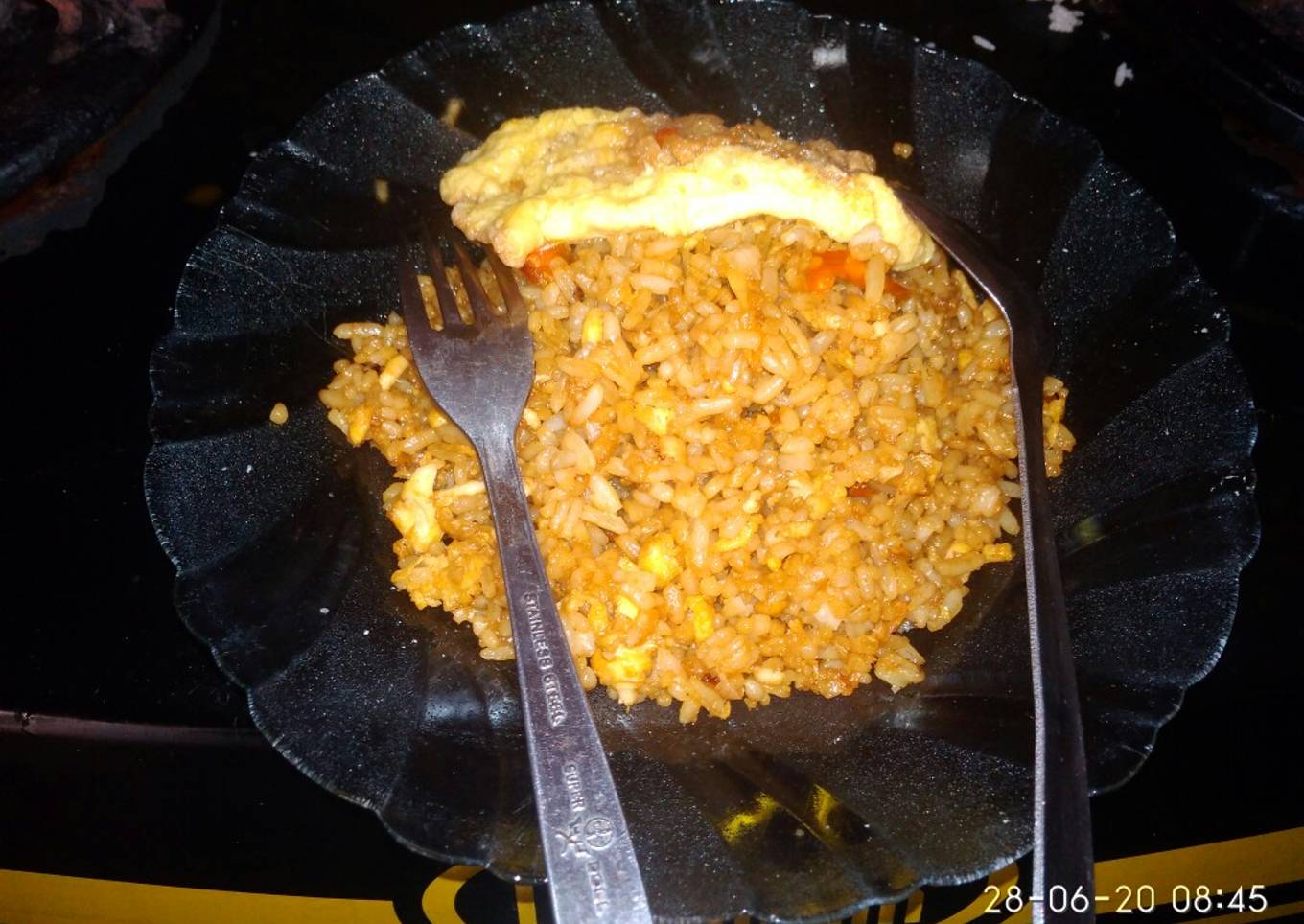 Nasi goreng sederhana