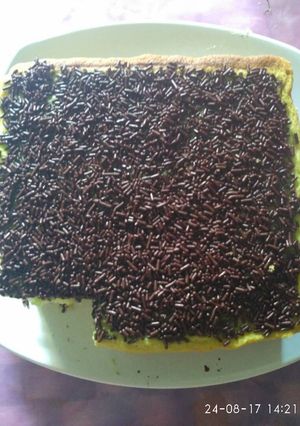 Foto resep *Bolu Pandan Simple*