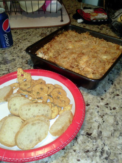 A picture of jalapeno popper dip.