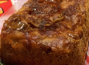 Foto de Bolo de maçã com canela funcional