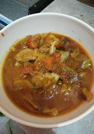 Foto resep Tongseng daging sapi pedas nampoL