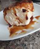 Torta de merengue y caramelo