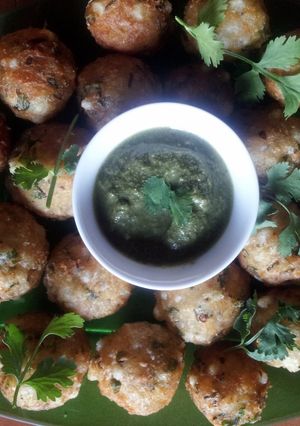 A picture of Sago Potatoes balls (Savoury Indian Snack).