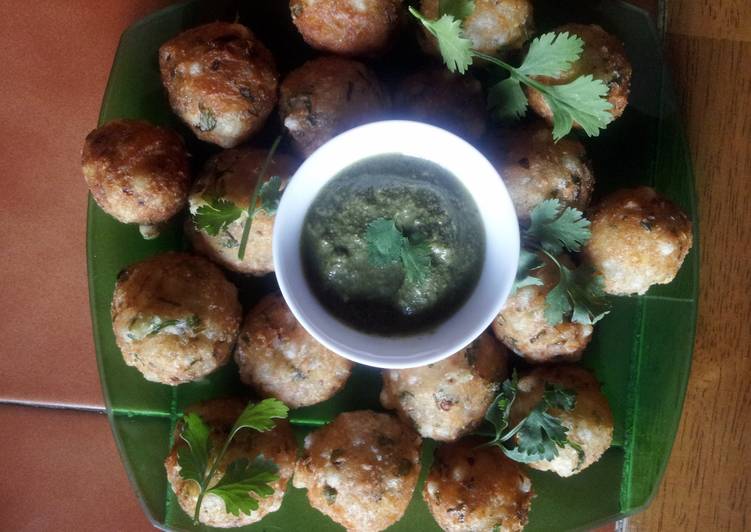 Recipe of Favorite Sago Potatoes balls (Savoury Indian Snack)