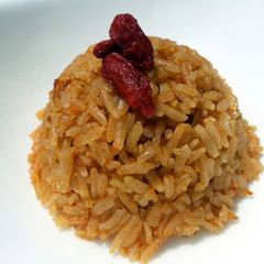 Goji Berries Vegan Rice A picture of Goji Berries Vegan Rice.