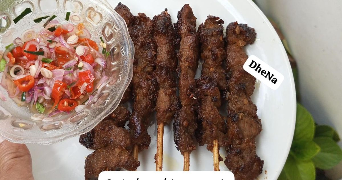 Sate Kambing Manis Idul Adha