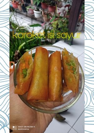 Foto resep Karoket isi sayur