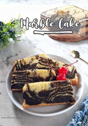 Foto resep Marble cake putih telur