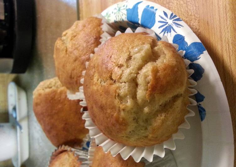 How to Prepare Perfect Super Easy Banana Muffins