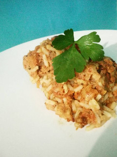 A picture of Loys Baked Rice (ross il-forn).