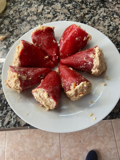 Una foto de Pimientos del piquillo rellenos