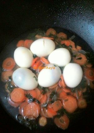 Foto resep Sop telur wortel. Cocok utk menu si kecil