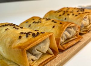 Foto principal de Rollitos de pasta filo rellenos de carne
