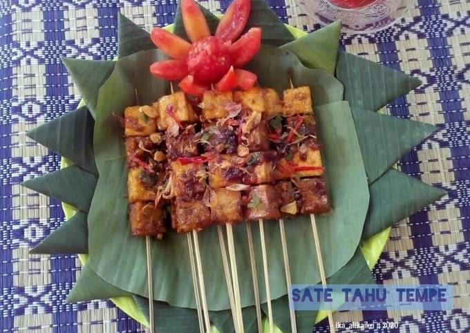 Anti Ribet, Bikin Sate Tahu Tempe Gampang