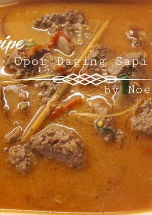 Foto resep Opor Daging Sapi