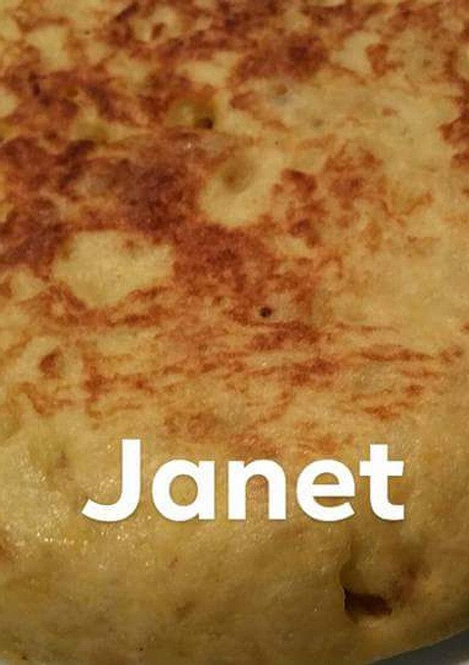 Una foto de Tortilla con manzanas