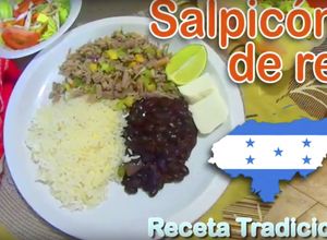 Una foto de Salpicón de res estilo catracho