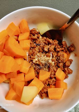 Hình của món 🍛Cơm Thịt Bò Rau Củ Eat Clean.