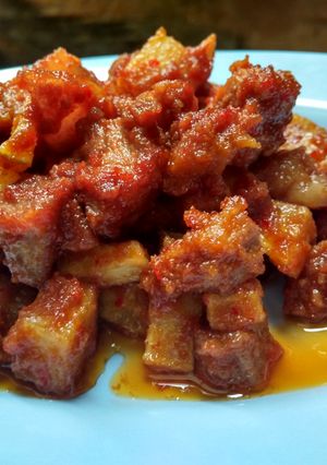 Foto resep Daging kentang balado sehat (mudah di buat)